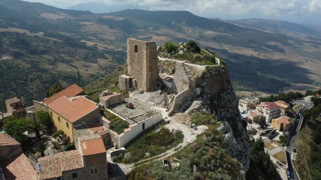 Veduta di Sclafani Bagni